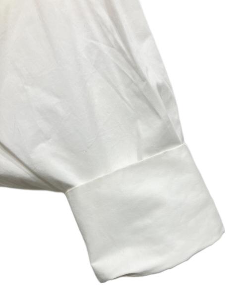 machatt（マチャット）machatt (マチャット) タイドッキングシャツ ホワイト サイズ:Fの古着・服飾アイテム