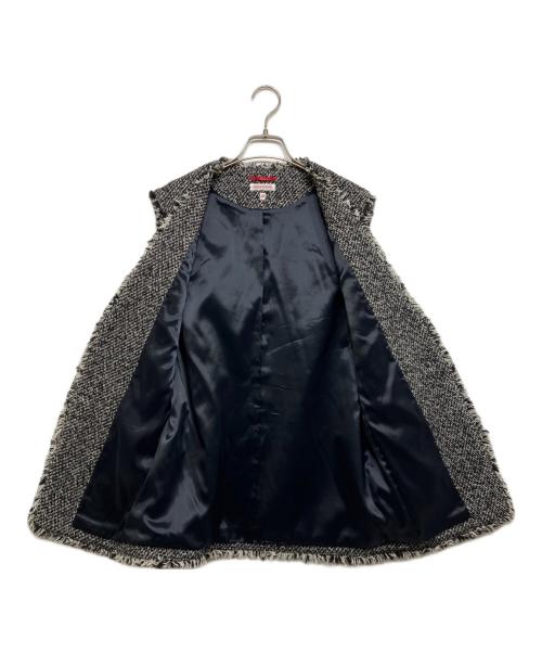 DRESSTERIOR（ドレステリア）DRESSTERIOR (ドレステリア) ツィードジレ ブラック サイズ:36の古着・服飾アイテム