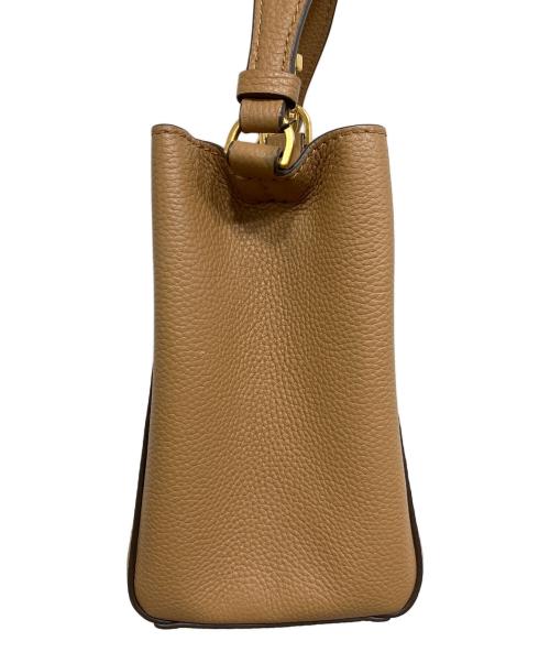 TORY BURCH（トリーバーチ）TORY BURCH (トリーバーチ) McGraw Small Bucket Bag ブラウンの古着・服飾アイテム