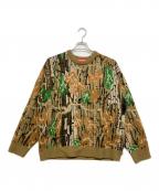 SUPREMEシュプリーム）の古着「Trebark Camo Sweater」｜カーキ