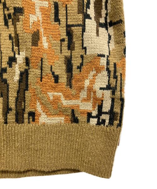 SUPREME（シュプリーム）Supreme (シュプリーム) Trebark Camo Sweater カーキ サイズ:Lの古着・服飾アイテム