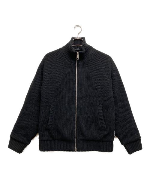 Carhartt WIP（カーハート ワーク イン プログレス）Carhartt WIP (カーハート ワーク イン プログレス) Banley Sweater Jacket ブラック サイズ:Sの古着・服飾アイテム