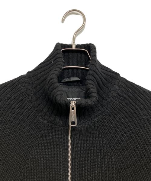 Carhartt WIP（カーハート ワーク イン プログレス）Carhartt WIP (カーハート ワーク イン プログレス) Banley Sweater Jacket ブラック サイズ:Sの古着・服飾アイテム