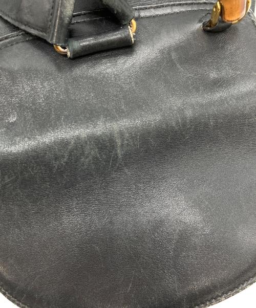 GUCCI（グッチ）GUCCI (グッチ) バンブーハンドルリュック ブラックの古着・服飾アイテム
