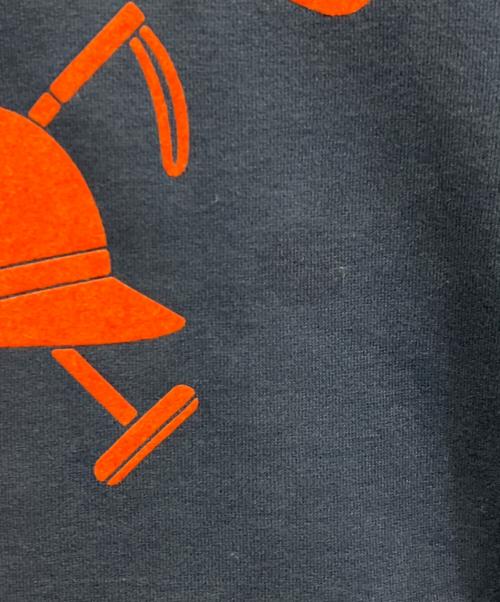 POLO RALPH LAUREN（ポロ・ラルフローレン）POLO RALPH LAUREN (ポロ・ラルフローレン) ロゴフリースフーディ ネイビー サイズ:LGの古着・服飾アイテム