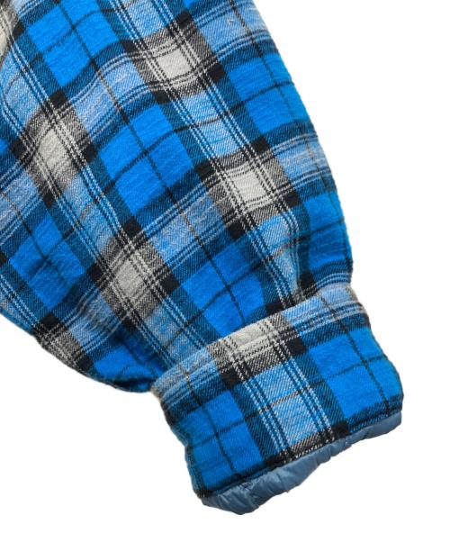 DIESEL（ディーゼル）DIESEL (ディーゼル) フランネルシャツジャケット ブルー サイズ:Lの古着・服飾アイテム