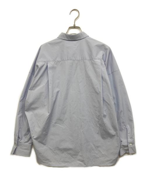 SOEJU（ソージュ）SOEJU (ソージュ) コクーンシャツ ブルー サイズ:Ｍの古着・服飾アイテム