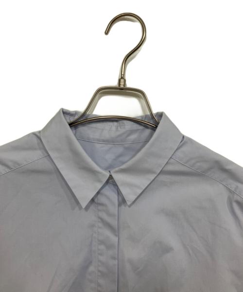 SOEJU（ソージュ）SOEJU (ソージュ) コクーンシャツ ブルー サイズ:Ｍの古着・服飾アイテム