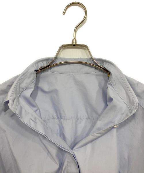 SOEJU（ソージュ）SOEJU (ソージュ) コクーンシャツ ブルー サイズ:Ｍの古着・服飾アイテム