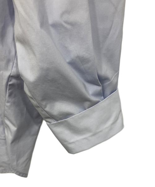 SOEJU（ソージュ）SOEJU (ソージュ) コクーンシャツ ブルー サイズ:Ｍの古着・服飾アイテム