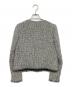 theory luxe (セオリーリュクス) ノーカラーツイードジャケット ブラック サイズ:36：5000円