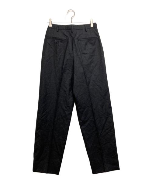 Y's for men（ワイズフォーメン）Y'S for men (ワイズフォーメン) ウールタックテーパードパンツ グレー サイズ:Sの古着・服飾アイテム