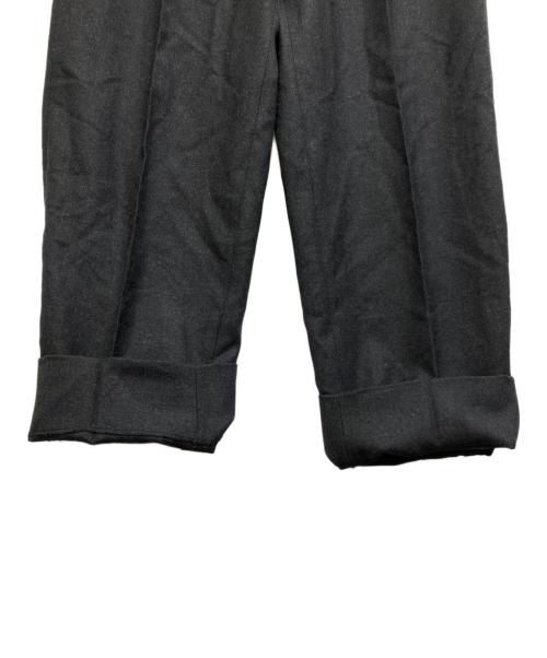 Y's for men（ワイズフォーメン）Y'S for men (ワイズフォーメン) ウールタックテーパードパンツ グレー サイズ:Sの古着・服飾アイテム