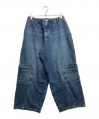 SEVENTH×BEAMS Tセブンス×ビームス ティー）の古着「Sagyo DENIM PANT」｜インディゴ