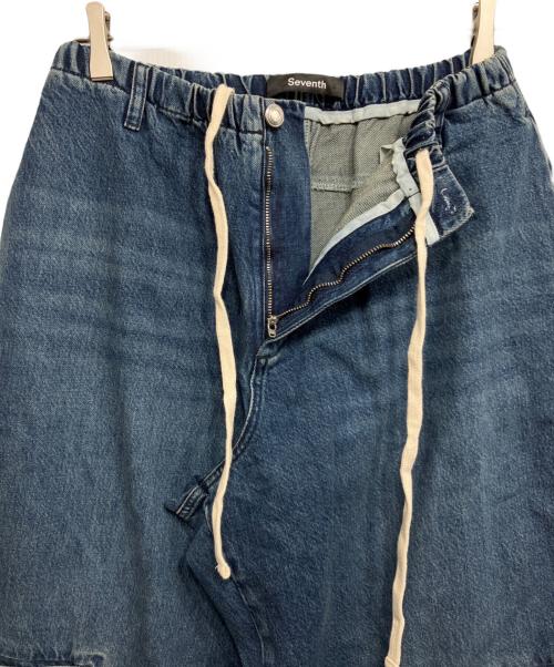 SEVENTH（セブンス）Seventh (セブンス) BEAMS T (ビームス ティー) Sagyo DENIM PANT インディゴ サイズ:Sの古着・服飾アイテム