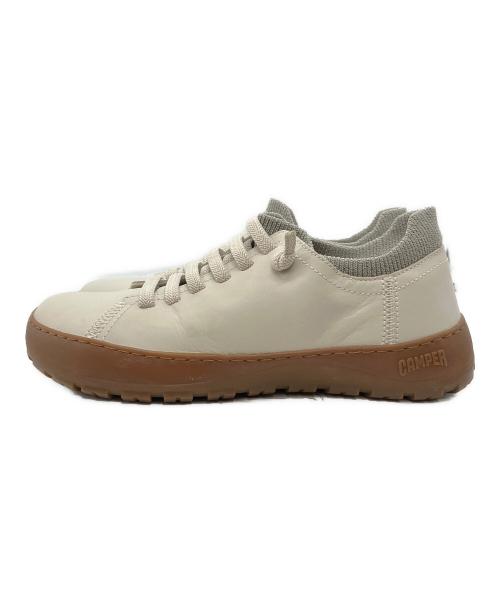 CAMPER（カンペール）CAMPER (カンペール) Peu Serra レザースニーカー グレー サイズ:37の古着・服飾アイテム