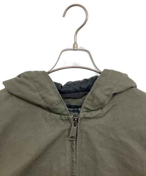 CarHartt（カーハート）CarHartt (カーハート) Loose Fit Washed Duck Insulated Active Jacket カーキ サイズ:Mの古着・服飾アイテム