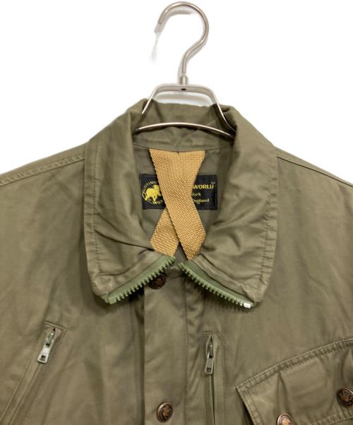 HUNTING WORLD（ハンティングワールド）HUNTING WORLD (ハンティングワールド) ミリタリージャケット カーキ サイズ:40の古着・服飾アイテム