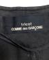 中古・古着 tricot COMME des GARCONS (トリココムデギャルソン) ノーカラージャケット ブラック サイズ:表記なし：10000円