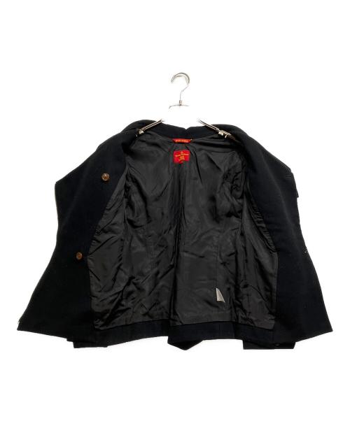 Vivienne Westwood RED LABEL（ヴィヴィアンウエストウッドレッドレーベル）Vivienne Westwood RED LABEL (ヴィヴィアンウエストウッドレッドレーベル) 変形 ジップジャケット ブラック サイズ:2の古着・服飾アイテム