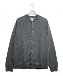 COMME des GARCONS SHIRT（コムデギャルソンシャツ）の古着「Cardigan Round-Neck」｜グレー