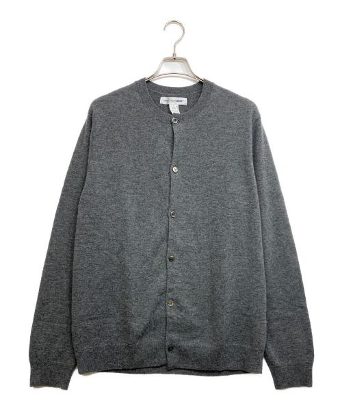 COMME des GARCONS SHIRT（コムデギャルソンシャツ）COMME des GARCONS SHIRT (コムデギャルソンシャツ) Cardigan Round-Neck グレー サイズ:XLの古着・服飾アイテム