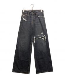 DIESEL（ディーゼル）の古着「1996 D-SIRE デニムパンツ」｜ブラック