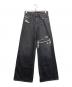 DIESEL（ディーゼル）の古着「1996 D-SIRE デニムパンツ」｜ブラック