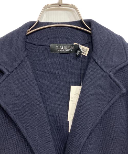 LAUREN RALPH LAUREN（ローレン ラルフ ローレン）LAUREN RALPH LAUREN (ローレン ラルフ ローレン) コームドコットンブレザー ネイビー サイズ:Lの古着・服飾アイテム