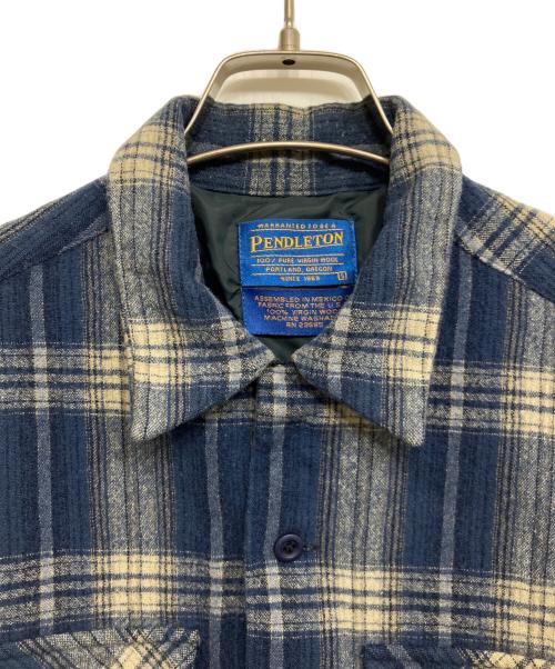 PENDLETON（ペンドルトン）PENDLETON (ペンドルトン) ボードシャツ ブルー サイズ:Sの古着・服飾アイテム