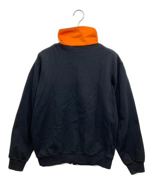 adidas（アディダス）adidas (アディダス) トラックジャケット ブラック×オレンジ サイズ:4の古着・服飾アイテム