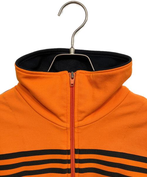 adidas（アディダス）adidas (アディダス) トラックジャケット ブラック×オレンジ サイズ:4の古着・服飾アイテム