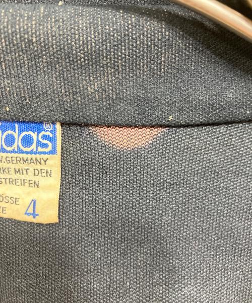 adidas（アディダス）adidas (アディダス) トラックジャケット ブラック×オレンジ サイズ:4の古着・服飾アイテム