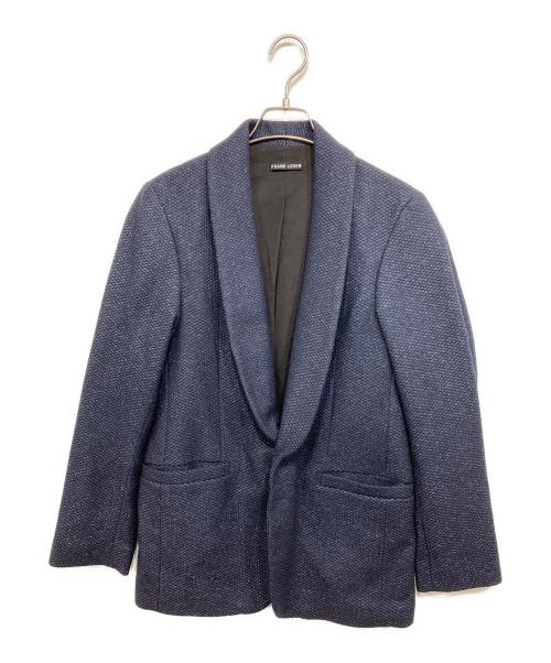 FRANK LEDER（フランクリーダー）FRANK LEDER (フランクリーダー) ショールカラージャケット ネイビー サイズ:XSの古着・服飾アイテム