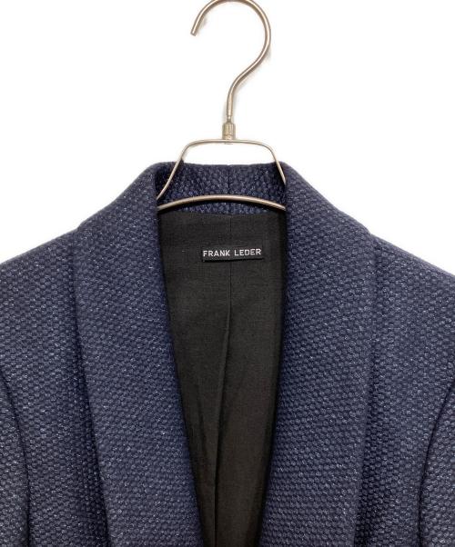 FRANK LEDER（フランクリーダー）FRANK LEDER (フランクリーダー) ショールカラージャケット ネイビー サイズ:XSの古着・服飾アイテム