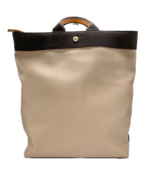 Breath TOPKAPI（ブレス トプカピ）Breath TOPKAPI (ブレス トプカピ) RIPPLE A4 トート リュック ベージュの古着・服飾アイテム