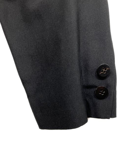 tricot COMME des GARCONS（トリココムデギャルソン）tricot COMME des GARCONS (トリココムデギャルソン) ベルテッドテーラードジャケット ブラック サイズ:表記無しの古着・服飾アイテム