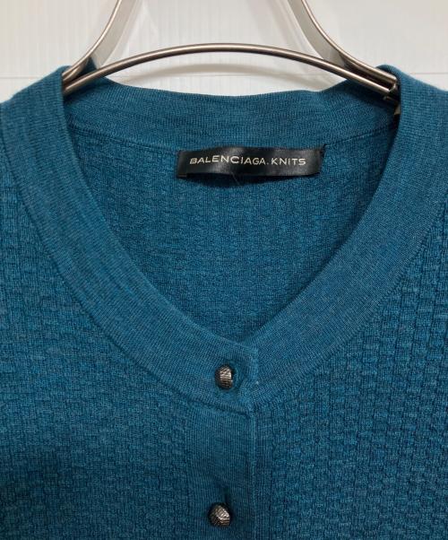 BALENCIAGA（バレンシアガ）BALENCIAGA (バレンシアガ) カーディガン グリーン サイズ:36の古着・服飾アイテム
