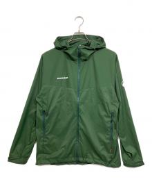 MAMMUT（マムート）の古着「Glider 2.0 WB Hooded Jacket」｜グリーン