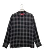 SUPREMEシュプリーム）の古着「Shadow Plaid Rayon Shirt 