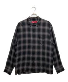 SUPREME（シュプリーム）の古着「Shadow Plaid Rayon Shirt "Black"」｜ブラック
