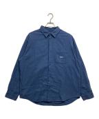 SUPREMEシュプリーム）の古着「Flannel Shirt」｜ブルー(Dark Slate)