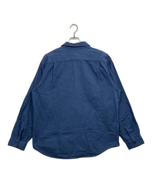 SUPREME（シュプリーム）Supreme (シュプリーム) Flannel Shirt ブルー(Dark Slate) サイズ:Lの古着・服飾アイテム