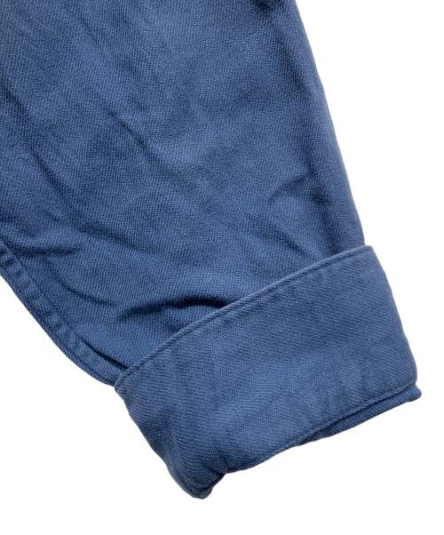 SUPREME（シュプリーム）Supreme (シュプリーム) Flannel Shirt ブルー(Dark Slate) サイズ:Lの古着・服飾アイテム