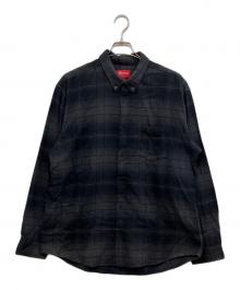 SUPREME（シュプリーム）の古着「Shadow Plaid Flannel Shirt」｜グレー×ブラック