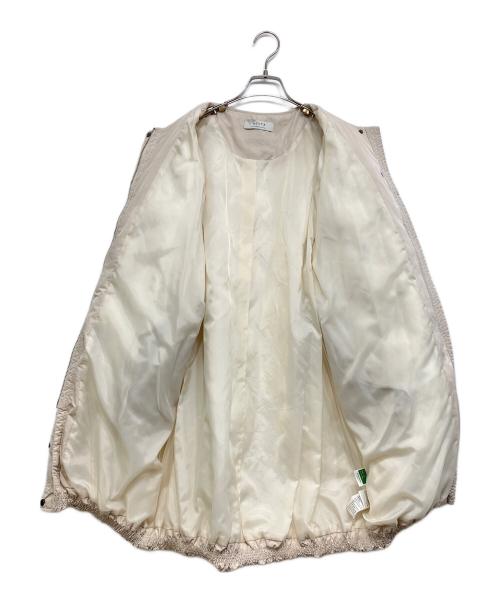 Acuta（アクータ）Acuta (アクータ) ロングコクーンキルティングダウン ホワイト サイズ:Fの古着・服飾アイテム
