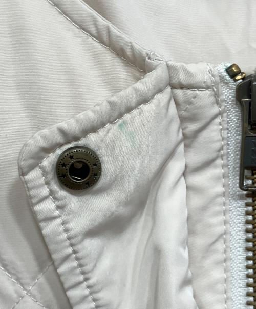Acuta（アクータ）Acuta (アクータ) ロングコクーンキルティングダウン ホワイト サイズ:Fの古着・服飾アイテム