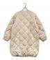 Acuta (アクータ) ロングコクーンキルティングダウン ホワイト サイズ:F：6000円
