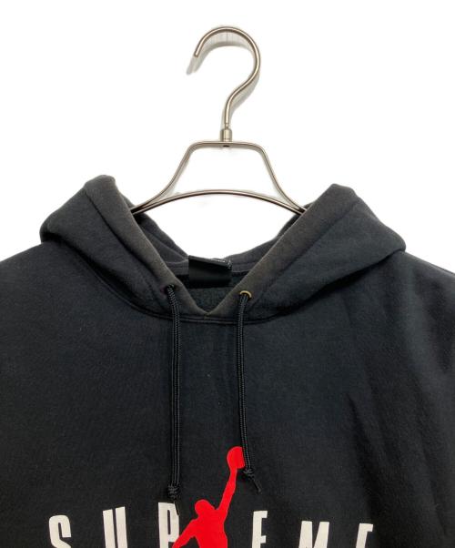 SUPREME（シュプリーム）Supreme (シュプリーム) JORDAN (ジョーダン) Jordan Hooded Sweatshirt ブラック サイズ:Mの古着・服飾アイテム