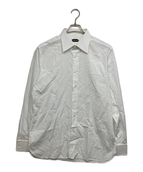 TOM FORD（トムフォード）TOM FORD (トムフォード) カフスシャツ ホワイト サイズ:43-17の古着・服飾アイテム